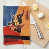 Napoli Travel Love Romance Theedoek (Quarter Fold)