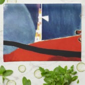 Napoli Travel Love Romance Theedoek (Gevouwen)