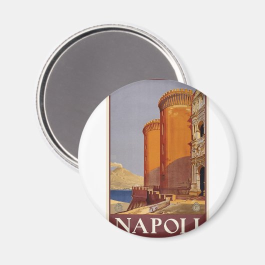 Napoli Travel Magneet (Voorkant / Achterkant)
