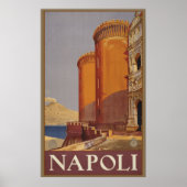 NAPOLI Travel Poster (Voorkant)