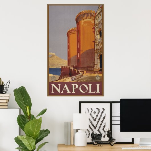 NAPOLI Travel Poster (Thuiskantoor)