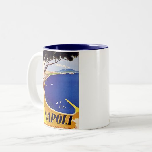 NAPOLI TWEEKLEURIGE KOFFIEMOK (Voorkant links)