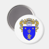 Napoli Wapenmunt (Beheerd) Magneet (Voorkant / Achterkant)