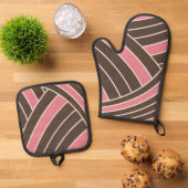 Napolitaans Abstract Ovenwant & Pannenlap Set (Top down)