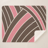 Napolitaans Abstract Sherpa Deken (Voorkant (horizontaal))