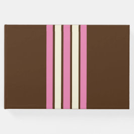 Napolitaans gastenboek (bruin, roze & crème)