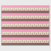 Napolitaans ijspatroon cadeaupapier (Vlak)