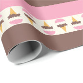 Napolitaans ijspatroon cadeaupapier (Rol Hoek)