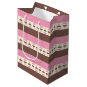 Napolitaans ijspatroon medium cadeauzakje (Voorkant Gekanteld)