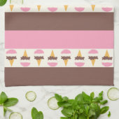 Napolitaans ijspatroon theedoek (Gevouwen)