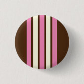 Napolitaanse Button (bruin, roze & crème) (Voorkant)