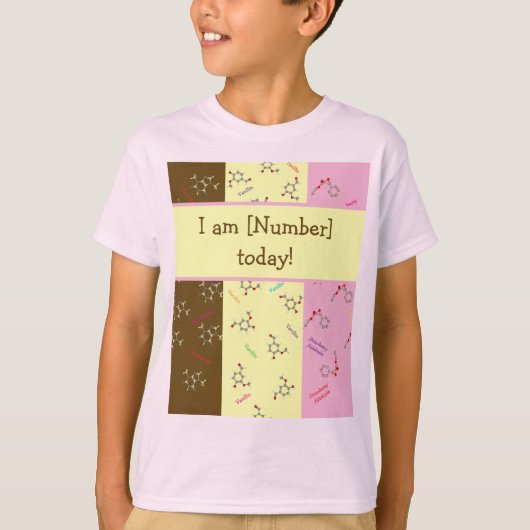 Napolitaanse Ice Cream Party Kinderen Shirt (Voorkant)