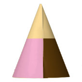 Napolitaanse Ice Cream Science Party Feesthoedjes (Achterkant)