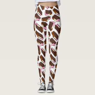 Napolitaanse Ijs Sandwiches Naadloos Patroon Leggings