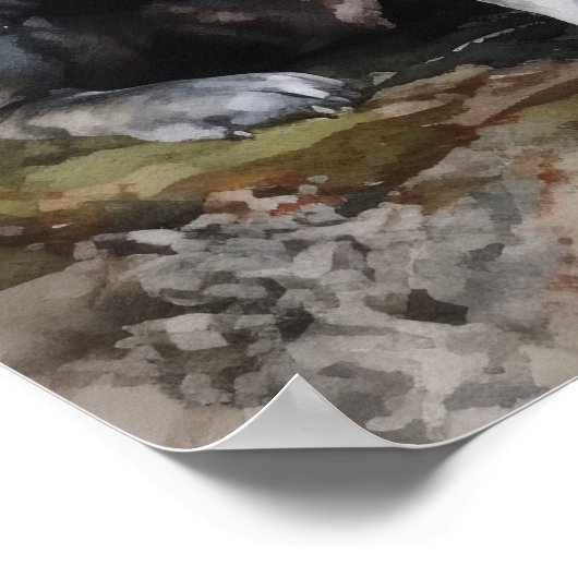 Napolitaanse Mastiff Dog Art Print Poster (Hoek)