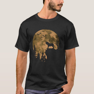 Napolitaanse Mastiff Dog Moon Halloween Kostuum Ho T-shirt
