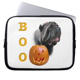Napolitaanse Mastiff Halloween BOO Laptop Sleeve