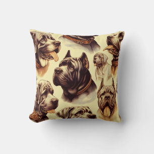 Napolitaanse Mastiff illustratie Kussen