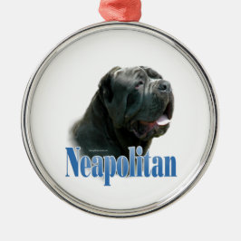 Napolitaanse Mastiff; Mastino Napoletano; Neo Metalen Ornament
