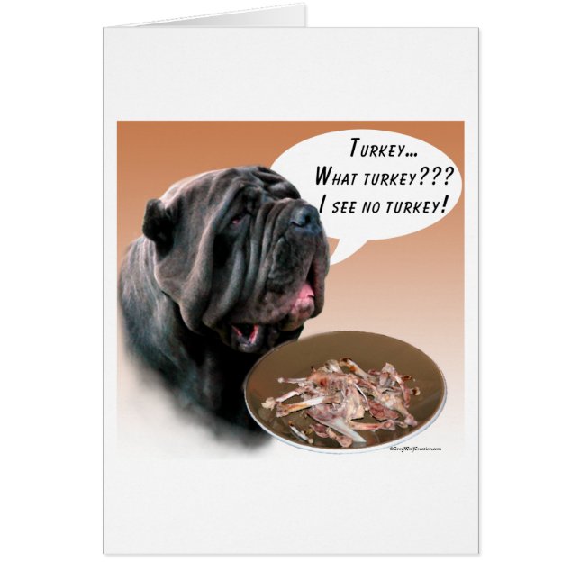 Napolitaanse Mastiff Turkije (Voorkant)