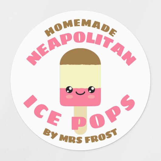 Napolitaanse Poppen Labels (Design 1)