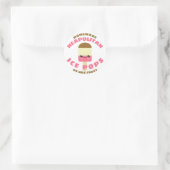 Napolitaanse Poppen Ronde Sticker (Tas)