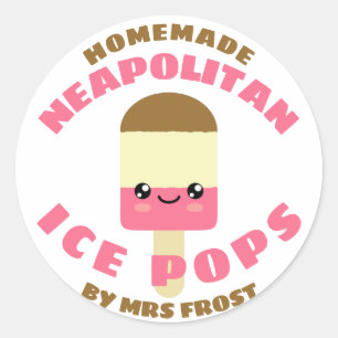 Napolitaanse Poppen Ronde Sticker