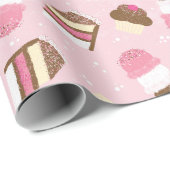 Napolitaanse taart en ijs cadeaupapier (Rol Hoek)