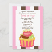 Napolitano Ice Cream Sundae Birthday Uitnodiging (Voorkant)