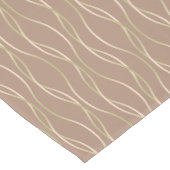 Napolitano Macchiato Pistache Ribbons. Korte Tafelloper (Hoek)