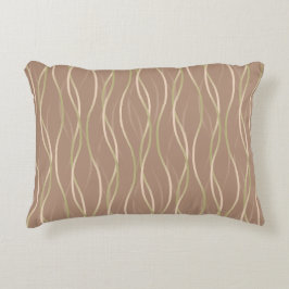 Napolitano Macchiato Pistachio linten en schaduw. Accent Kussen