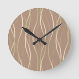 Napolitano Macchiato Pistachio linten en schaduw. Ronde Klok