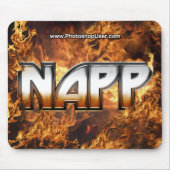 NAPP Mousepad - Fire Version Muismat (Voorkant)