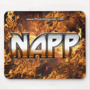NAPP Mousepad - Fire Version Muismat