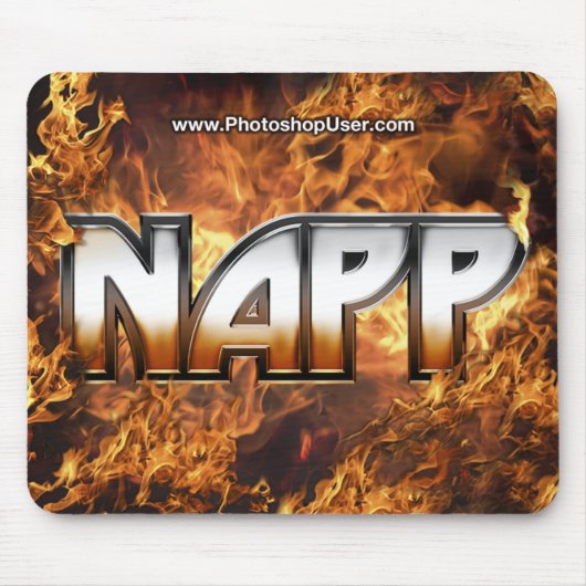 NAPP Mousepad - Fire Version Muismat (Voorkant)