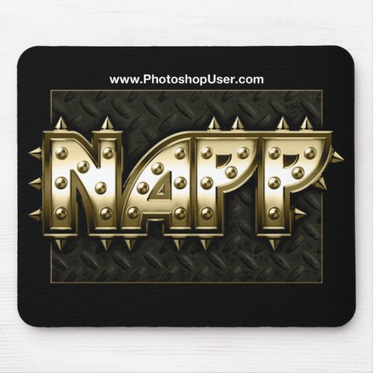 NAPP Mousepad - Heavy Metal Version Muismat (Voorkant)