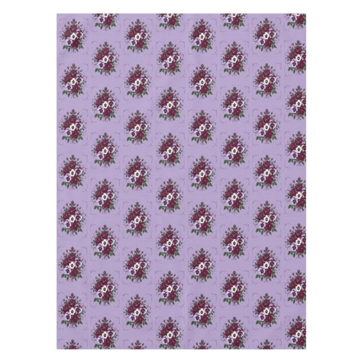 Nappe de table - Bouquet de Violettes Tafelkleed (Voorkant)