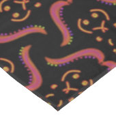 Nappe Jiménez Design Rose Black Tafelkleed (Gekanteld)