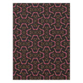 Nappe Jiménez Design Rose Black Tafelkleed (Voorkant)