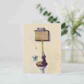 NAPPEN OP HET WATERSLOSET DOOR SHARON SHARPE BRIEFKAART (Staand voorkant)