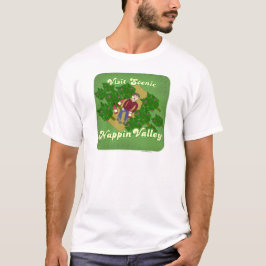 Nappin Valley Cheeky Napa Travel Cartoon T-shirt