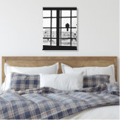 Napping Dove Canvas Afdruk (Insitu (Slaapkamer))