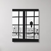 Napping Dove Canvas Afdruk (Voorkant)