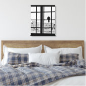 Napping Dove Canvas Afdruk (Insitu (Slaapkamer))