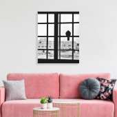 Napping Dove Canvas Afdruk (Insitu (Woonkamer))