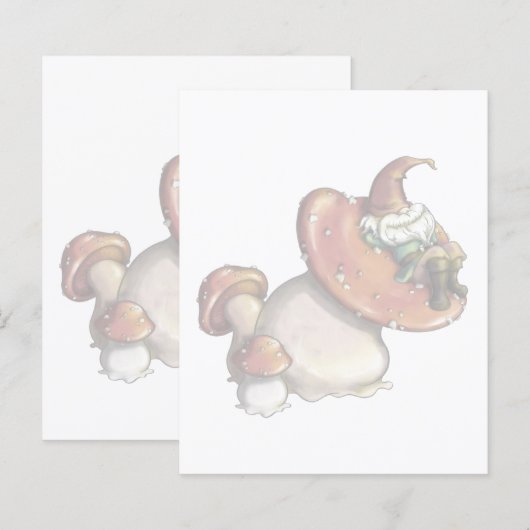 Napping Gnome (Voorkant / Achterkant)