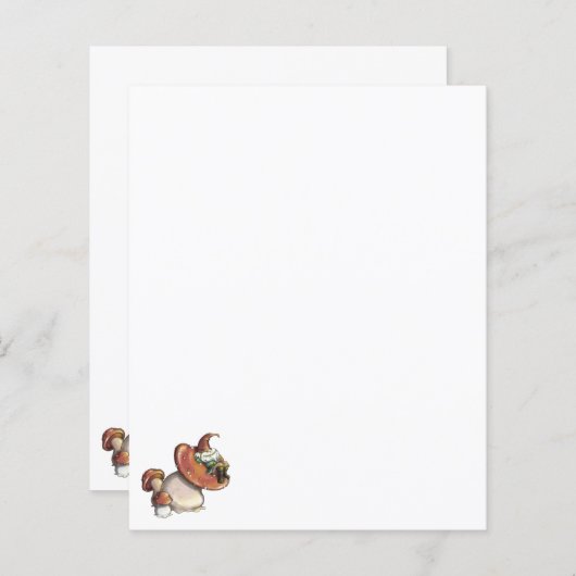 Napping Gnome (Voorkant / Achterkant)