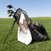 Napping Gnome Golfhanddoek (Groen)