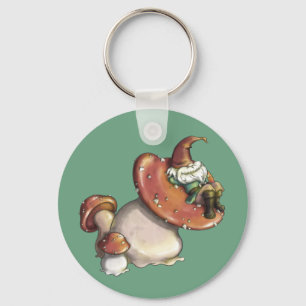 Napping Gnome Sleutelhanger