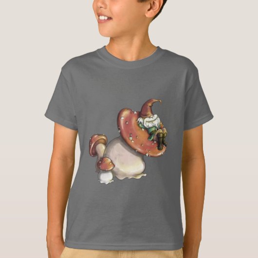 Napping Gnome T-shirt (Voorkant)